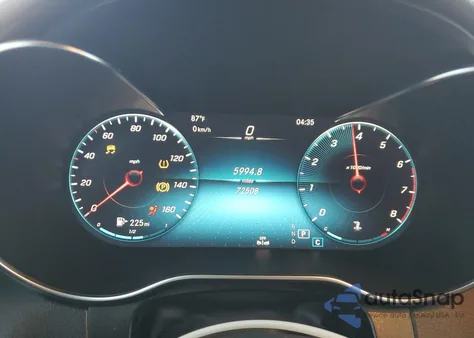 2021 Mercedes-Benz Glc Coupe 300 4Matic из США, поврежденный, VIN W1N0J8EB8MF910576